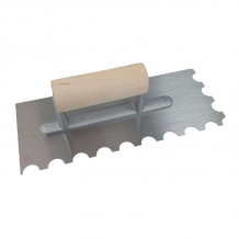 BAL Thick Bed Solid Bed U Notched Trowel 10mm 22833